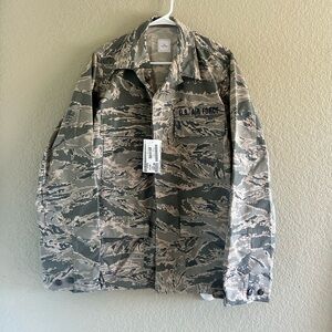 US Air Force Jacket Mens 38L Utility Coat Digital Camouflage Military Camo. NWT